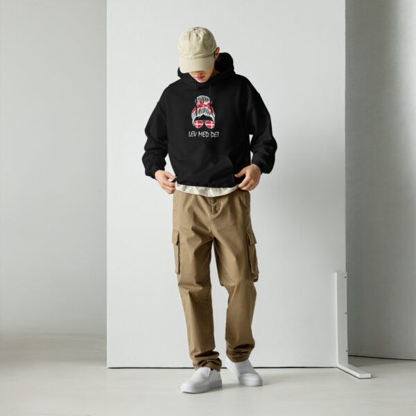 Lev Med Det Unisex Hoodie - Image 2