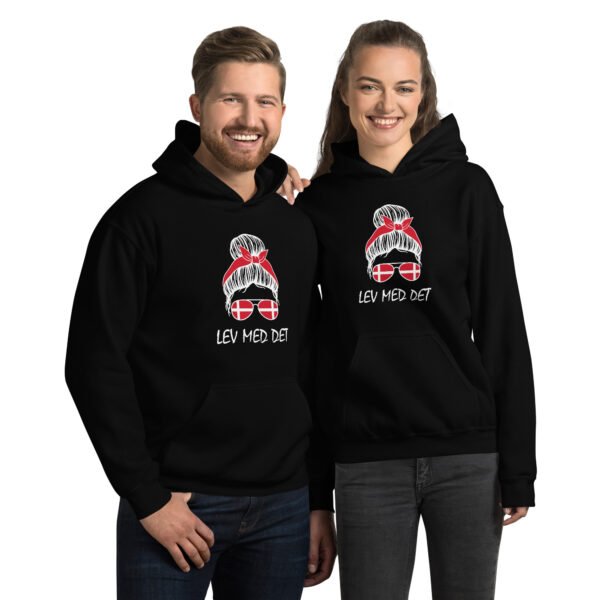 Lev Med Det Unisex Hoodie - Image 6