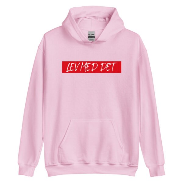 Lev Med Det – Unisex Hoodie - Image 15